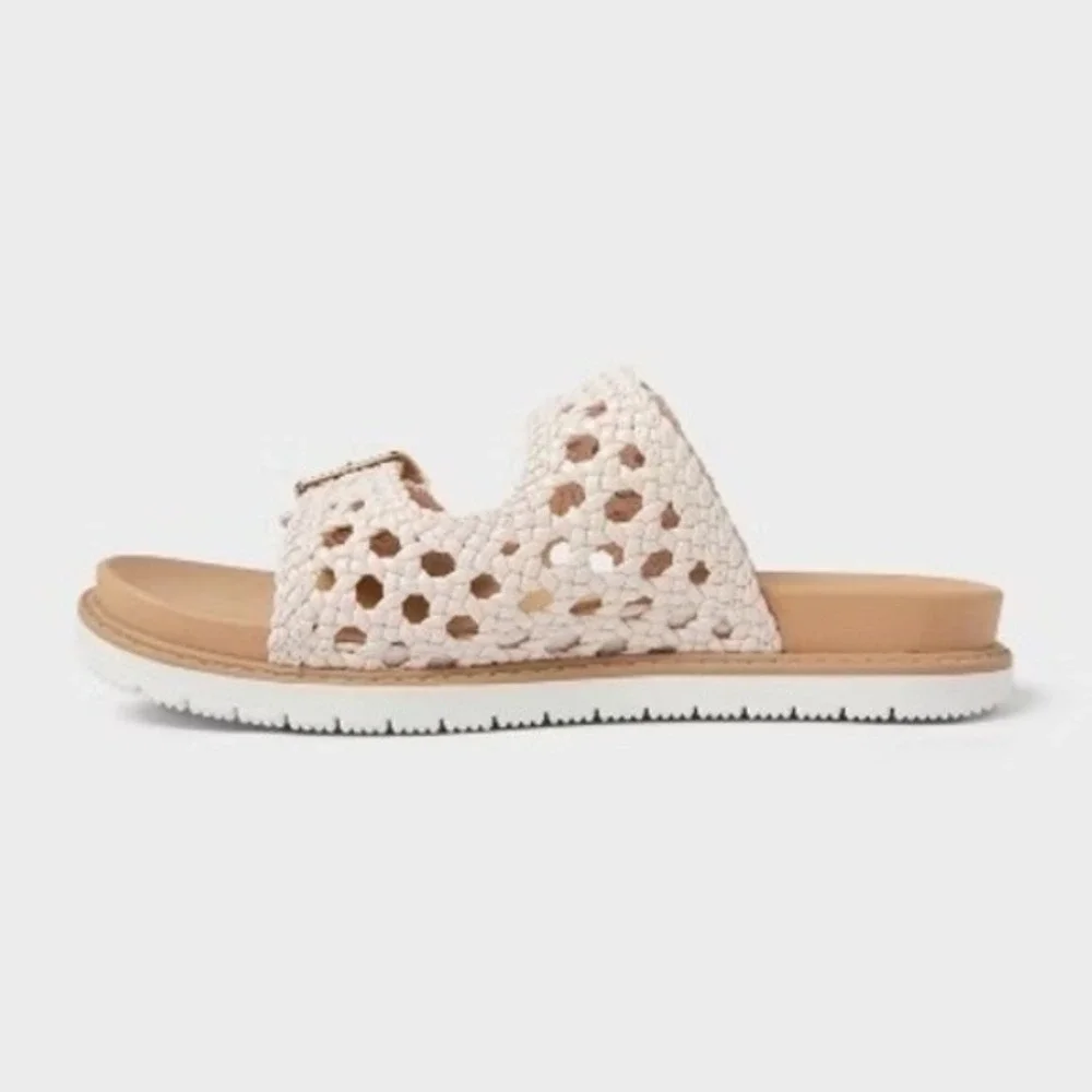 Little Girls‎ Crochet Sandals by Cat & Jack Blush Size 3 New With Tags